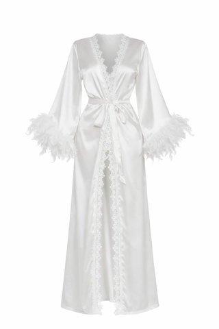 Silk Romantıc Dressıng Gown