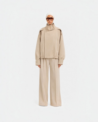 Maius Trench Bomber Ceket