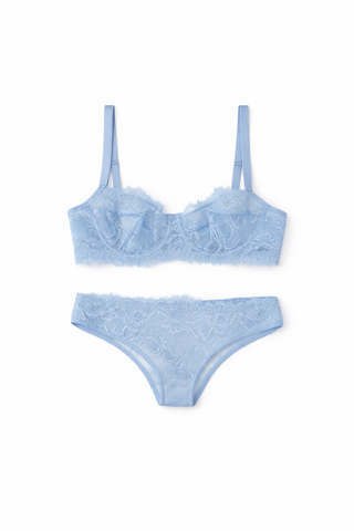 Baby Blue Lingerie Set