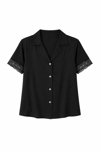 Modal Lace Pajama Set