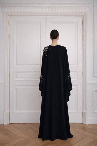 Pelerin Kol Abaya Elbise