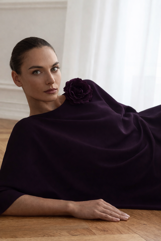 Şakayık Abaya Elbise