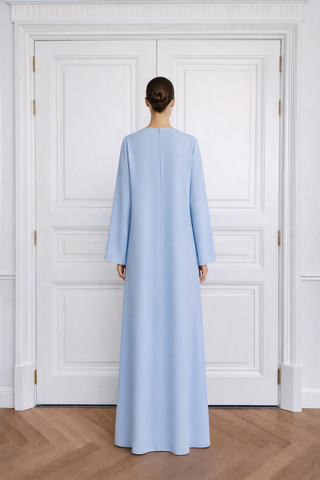 İşlemeli Abaya Elbise