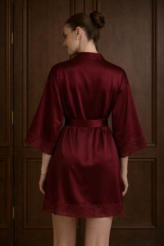 Silk Trim Robe