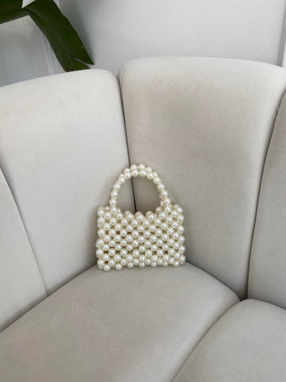 Pearl bag with handles